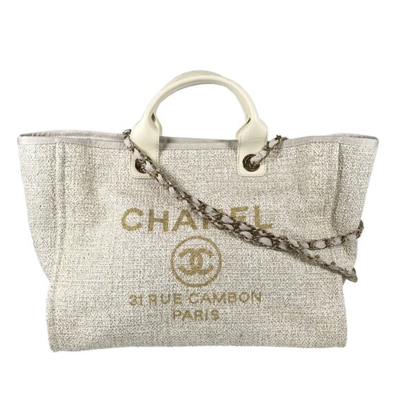 CHANEL Deauville GM Tote bag